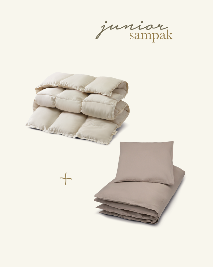 Junior sampak | kapok dyne | valgfrit sengetøj